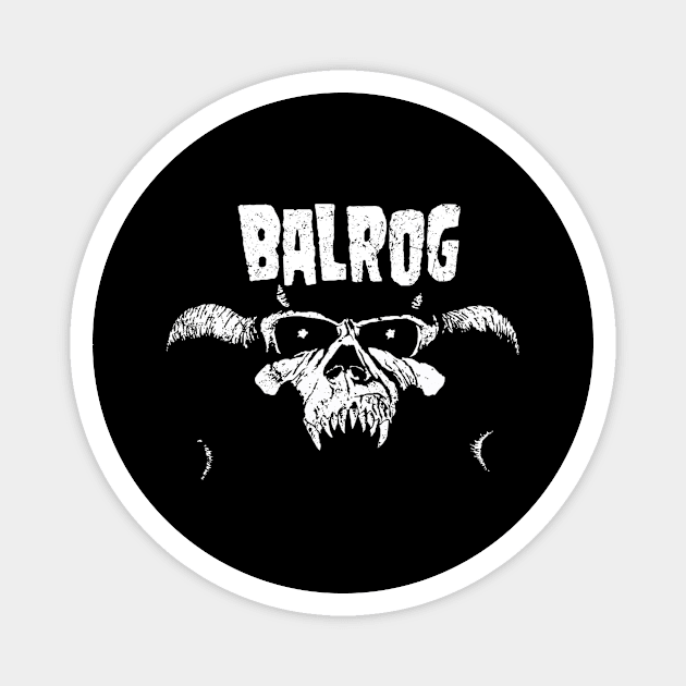 Balrog (Black Print) Magnet by Miskatonic Designs